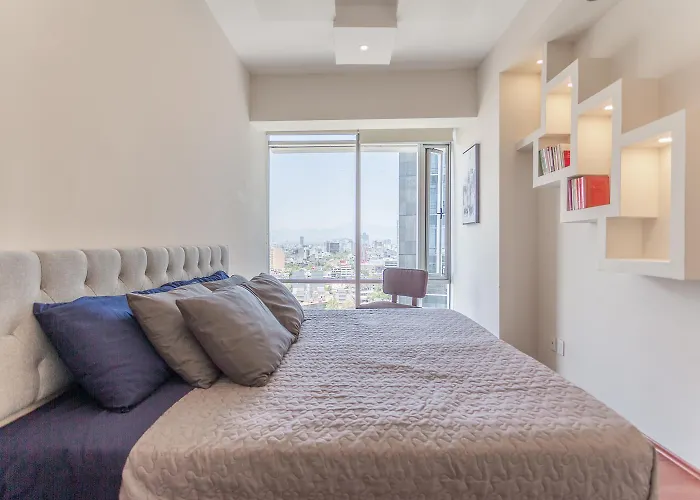 Beautiful In Plaza Reforma Apartment *