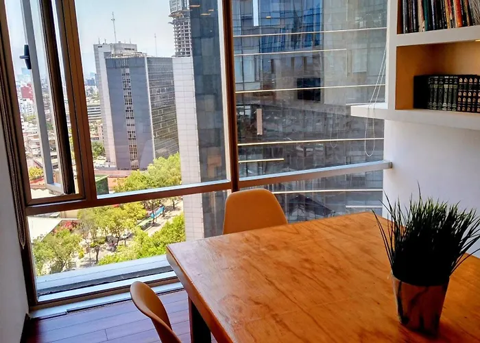 Beautiful In Plaza Reforma Apartment *